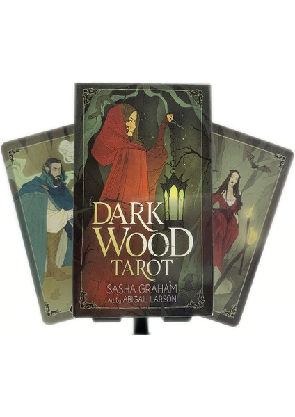 Kumral Tarzı 78 Kart Koyu Ahşap Tarot Destesi Kart Oyunları Türkçe Versiyonu Aile Parti Zeka Oyunu Fal Bakma Kader Tarot Kartları (Yurt Dışından)