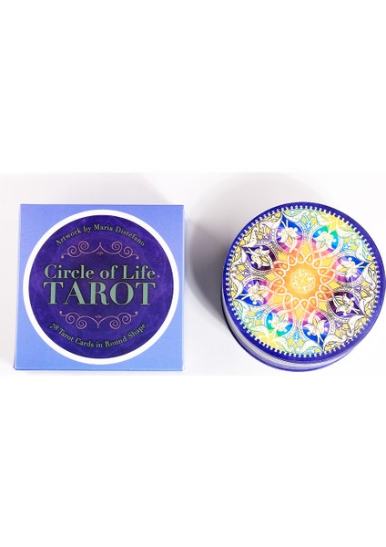 Astroloji Masa Örtüsü Stili Hayatın Döngüsü Tarot Falına Bakma Kehanet Oracle Kartları Masa Örtüsü Aile Parti Eğlence Masa Oyunu Pdf Kılavuz Kitapçığı Ile (Yurt Dışından) fırsatları