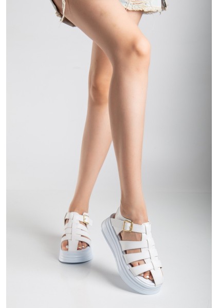 Modern Kafes Tarzı Yüksek Platform Tarzı Sandalet fiyatları