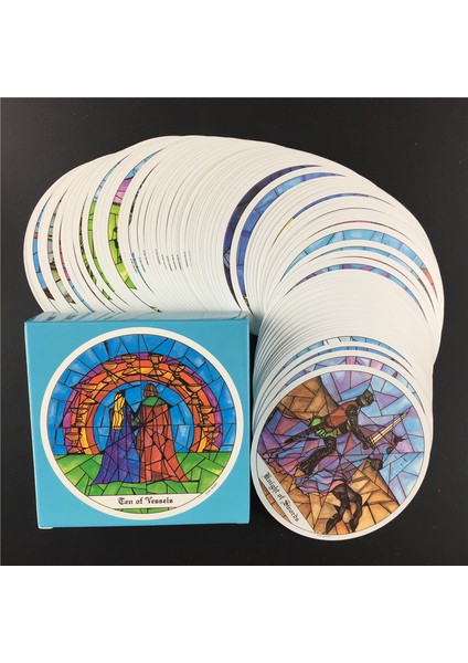 78 Adet TT21 Stili Müzeler Tarot Tam Türkçe Oracle Kart Falcılık Kader Oyunu (Yurt Dışından)