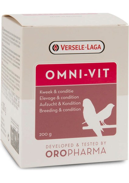 Versele Laga Orop.omni Vit(Üreme Kondis.vitamin) 200G Ynsmr