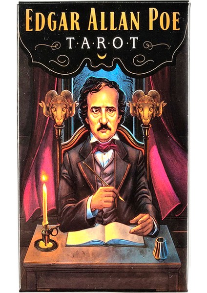 Edgar Allan Poe'nun Tarzı Hatırlama Destesi Tarot Kartları Oyunu - Kader Falı Eğlencesi ve Büyü Için En Çok Satan Symbolon Tarot Destesi (Yurt Dışından)