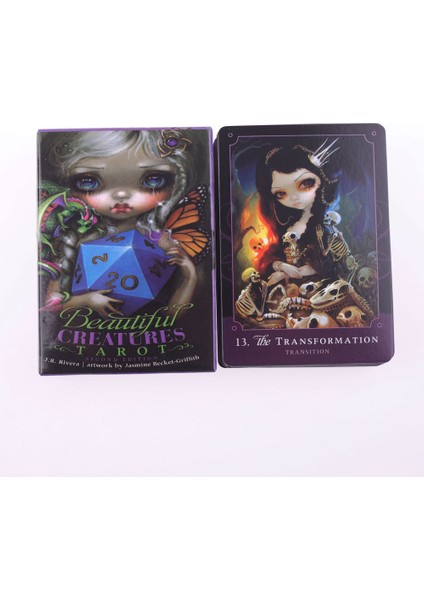 Çeşitli Çokyüzlü Stili 80 Kart Güzel Yaratıklar Tarot Kartı Oracle Kart Eğlence Parti Zeka Oyunu Tarot ve Çeşitli Tarot Seçenekleri Pdf Rehberi - E-Ticaret Başlığı (Yurt Dışından)