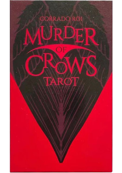 Kumral Tarzı Kargaların Katili Tarot Taş Baskı Eğlence Partiler Oyunu Pdf Kılavuzlu - (Yurt Dışından)