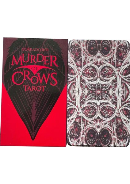 Kumral Tarzı Kargaların Katili Tarot Taş Baskı Eğlence Partiler Oyunu Pdf Kılavuzlu - (Yurt Dışından)