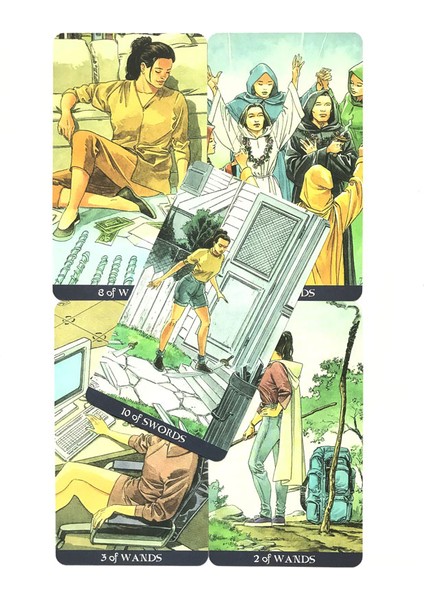 Ruh Gerçeği Tarzı Kader Falcılık ve Çeşitli Tarot Seçenekleri Için 78 Kartlı Pagan Tarot Destesi - E-Ticaret Başlık (Yurt Dışından) fırsatları