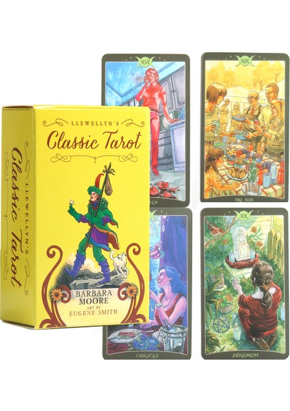Koyu Gri Tarzı Klasik Tarot Barbara Moore Poker Boyutlu Küçük Destesi Clear Deck Oracle ve Pdf Kılavuz Kitapçığı Ile (Yurt Dışından) indirimleri