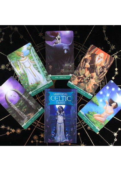 Çikolata Tarzı Evrensel Kelt Tarot 78 Kart Destesi Floreana Natıvo Crıstına Lo Scarabeo Kart Oyunu Tarot Kartları Başlangıç ​​seviyesi Için Rehber Kitapçıkla (Yurt Dışından)