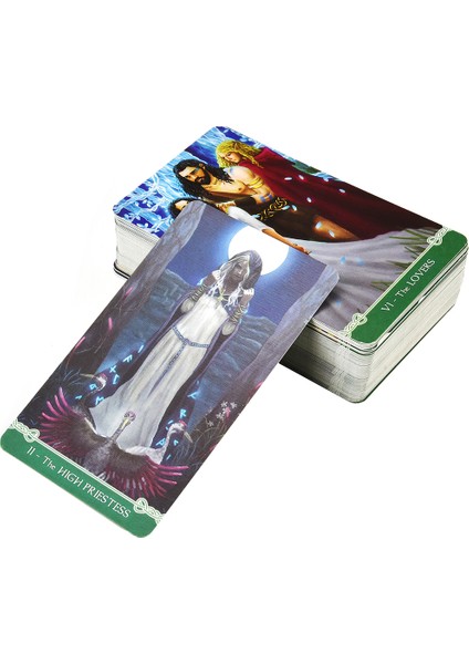 Çikolata Tarzı Evrensel Kelt Tarot 78 Kart Destesi Floreana Natıvo Crıstına Lo Scarabeo Kart Oyunu Tarot Kartları Başlangıç ​​seviyesi Için Rehber Kitapçıkla (Yurt Dışından)