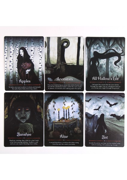 Kelebek Oracle Stili Cadının Mevsimleri Oracle Kartları Samhain Oracle Sıcak Satılık Rider Tarot Kartları Fal Bakımı Tarot Destesi (Yurt Dışından) indirimleri
