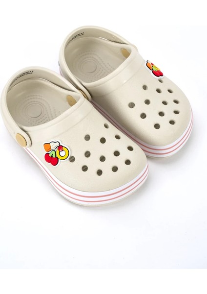 Çocuk Krem Eva Sandalet fırsatları