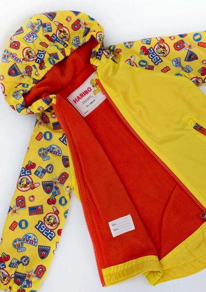 Çocuk Sarı Mont modelleri