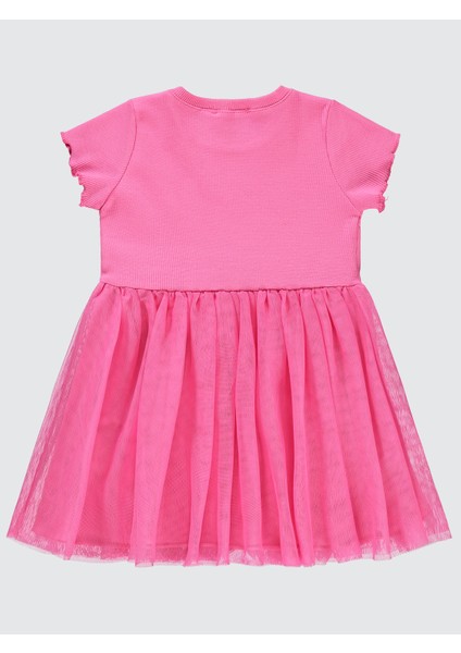 Kız Çocuk Elbise 2-5 Yaş Fuşya fiyatları