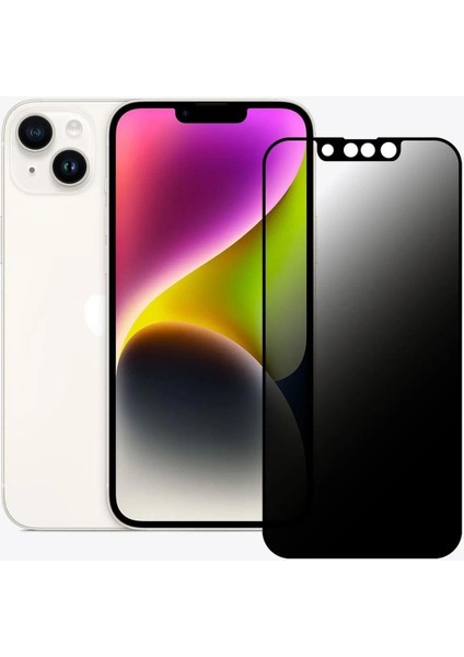 iphone 14 Plus -Yüksek Kalite Mat Parmak Izi Bırakmayan Hayalet Seramiktam Kaplayan Ekran Koruyucu