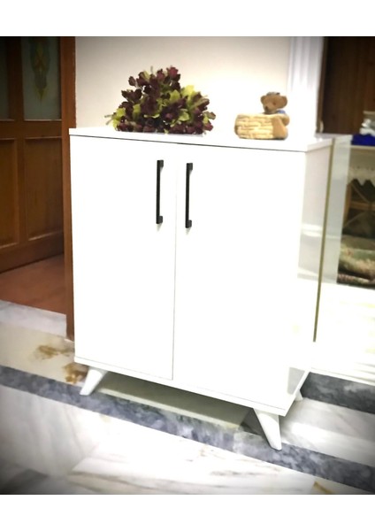 Çok Amaçlı Dolap, Ayakkabılık, Kiler Dolabı, 2 Kapaklı Dolap