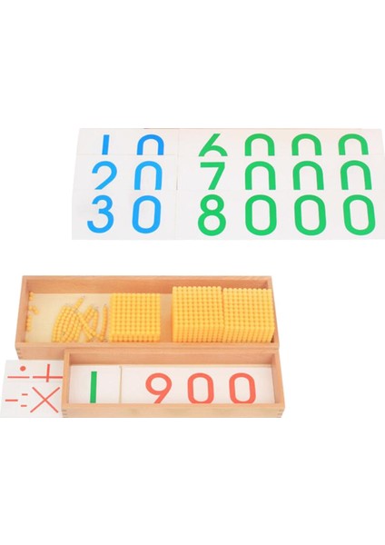 Öncesi Için Matematik Manipülatifleri Montessori I (Yurt Dışından) fiyatları