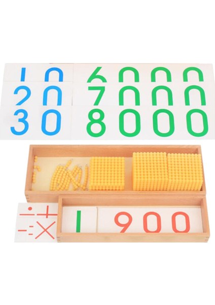Öncesi Için Matematik Manipülatifleri Montessori I (Yurt Dışından) fırsatları