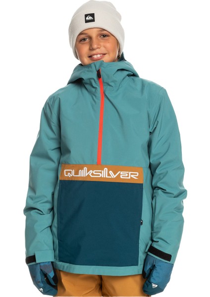 Steeze Youth Unisex Çocuk Mavi Snowboard Ceketi