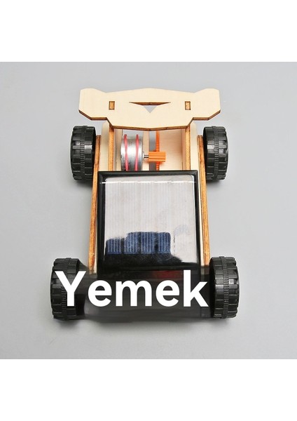Teknoloji Küçük Yapım Güneş Arabası Çocuk Eğitici Oyuncak (Yurt Dışından)