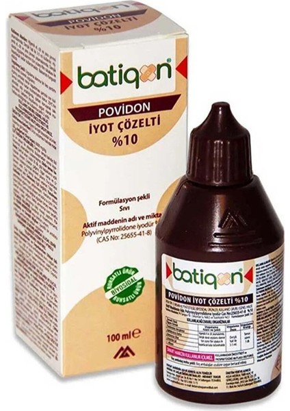 Povidon Iyot Çözelti %10 100 ml Sprey
