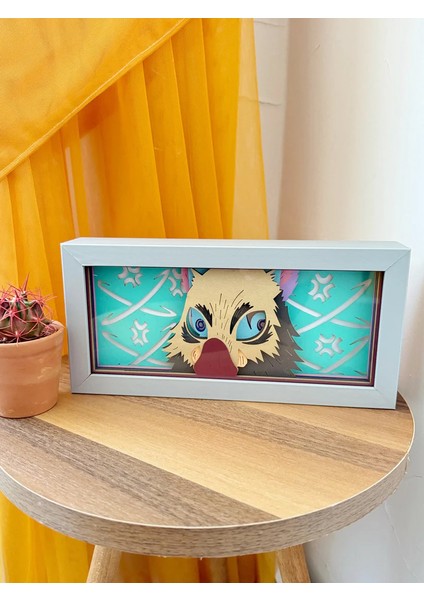Inosuke 3D Anime Lightbox Işıklı Kutu Tablo