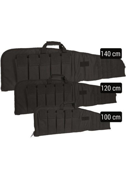 Rıfle Case 120 cm Sıyah Tufek Kılıfı