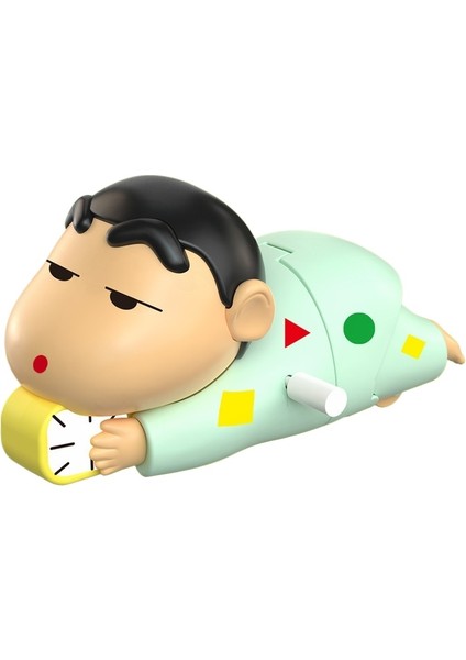Crayon Shin-Chan Kalkmak Istemiyor Sürünen Saatlik Oyuncaklar Çocuk Eğitici Oyuncaklar (Yurt Dışından)