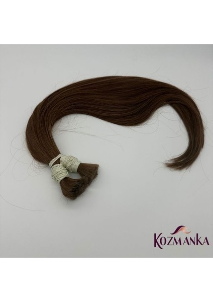 Rus ve Özbek Saçları - Açık Kestane 100 gr