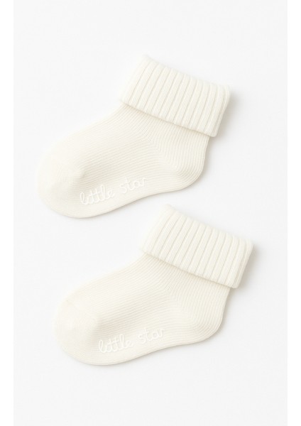 Kız Bebek 5'li Karışık Paket Soket Çorap Çok Renkli fırsatları