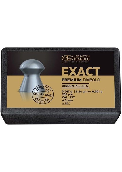 Exact Premıum 4.52 mm Havalı Sacma (0,547G)