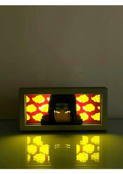 Itachi 3D Anime Lightbox Işıklı Kutu Tablo