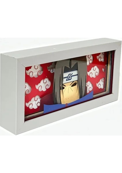 Itachi 3D Anime Lightbox Işıklı Kutu Tablo