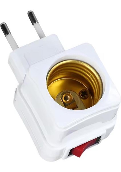 Ledx DY-107 Fişli Açma Kapama Anahtarlı E27 Ampul Duy