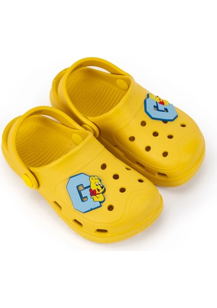 Çocuk Sarı Eva Sandalet fırsatları