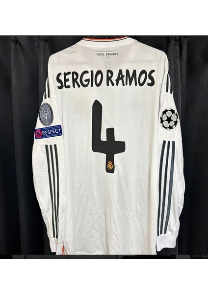 Sergio Ramos R.E.A.L. M.A.D.R.İ.D. 2014 Sezonu Final Maçı Yetişkin Uzun Kollu Forması