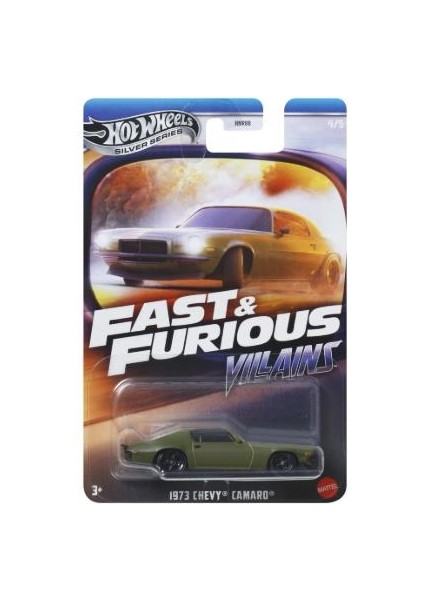 Fast & Furious Villains 1973 Chevy Camaro JBY37