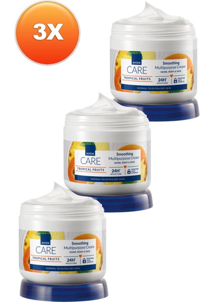 Care Tropical Fruits Ananas, Mango ve Papaya Özlü El ve Vücut Kremi 400 Ml. Üçlü Set fiyatları