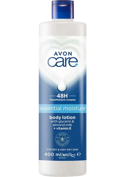 Care Essential Nemlendirici Vücut Losyonu 400 ml. Üçlü Set indirimleri