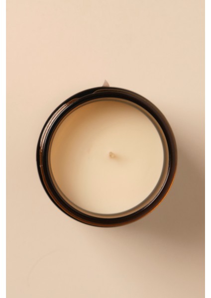 Amber Kokulu Doğal Soya Wax Amber Kavanoz Mum fırsatları