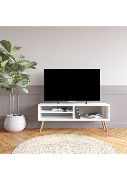B1120 Lapis Tv Ünitesi Beyaz Torna A. 120