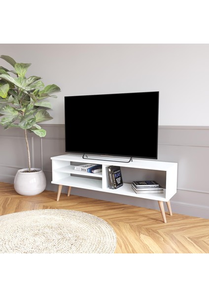 B1120 Lapis Tv Ünitesi Beyaz Torna A. 120
