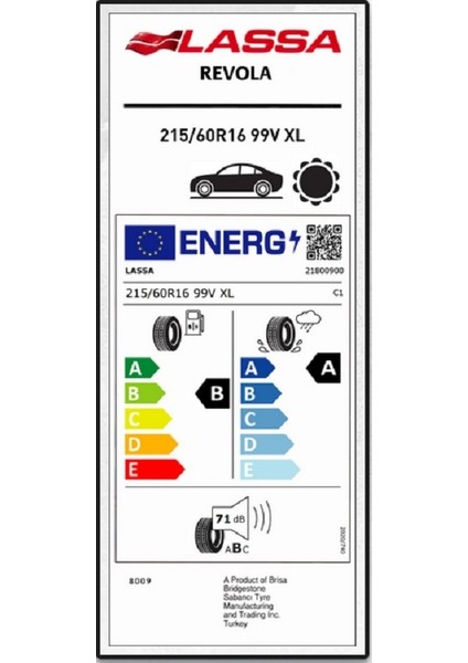Revola 215/60R16 99V Xl ( Yıl: 2025 )