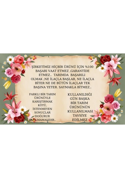 Doğal Istenmeyenleri Uzaklaştırma Formülü(Kauçuk Çiçeği)