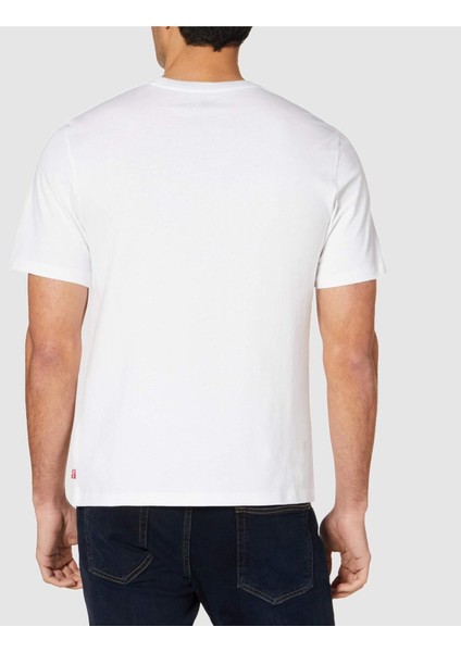 Erkek Benetton Logolu Bisiklet Yaka T-Shirt BEN.3MI5J1AF7