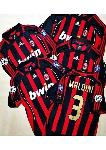 A.C Milan 2006/07 Paolo Maldini Özel Nostalji Forması