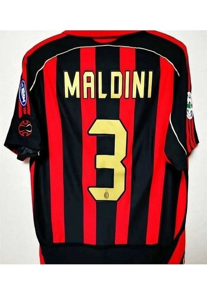 A.C Milan 2006/07 Paolo Maldini Özel Nostalji Forması