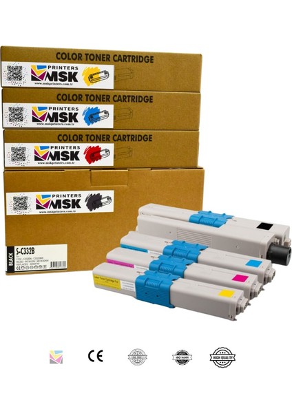 Oki MC363DN Uyumlu Toner Seti fiyatları