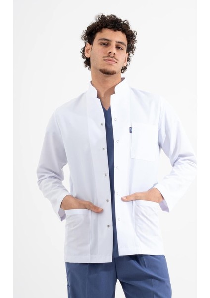 Beyaz Ceket Boy, Uzun Kol, Hakim Yaka, Doktor Önlüğü