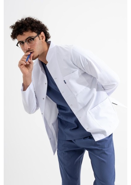 Beyaz Ceket Boy, Uzun Kol, Hakim Yaka, Doktor Önlüğü