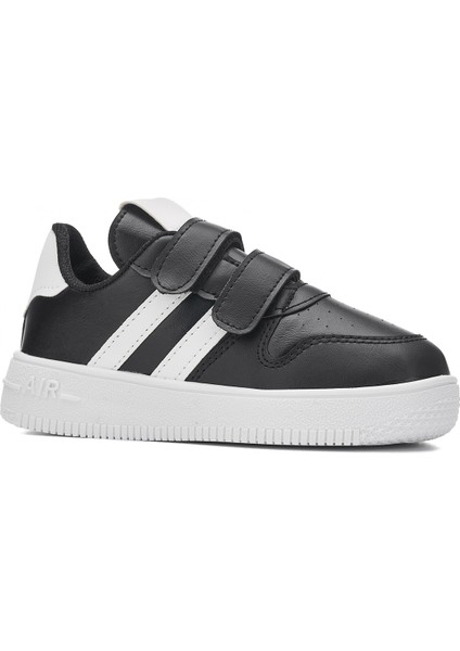 Günlük Kız Erkek Çocuk Spor Ayakkabı Sneaker Cırtlı Çift Şeritli Rahat Hafif ZL001